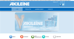 Desktop Screenshot of akileine.es